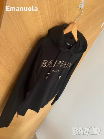 Оригинален суичър BALMAIN, снимка 3 - Суичъри - 48914639