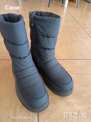 Олекотени Дамски боти, снимка 6 - Дамски боти - 38812563