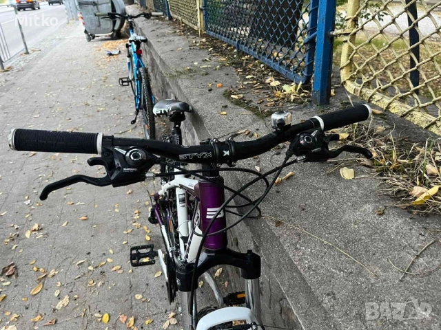 26 цола алуминиев велосипед с 21 скорости усилени капли амортисьори предни палцови команди , снимка 6 - Велосипеди - 52097628