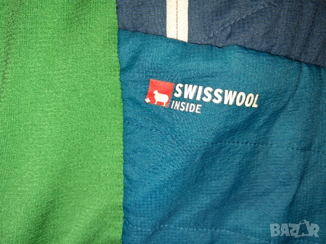 2 броя - Ortovox Swisswool Piz Roseg Jacket и Fleece Plus Hoody Tourensweater , снимка 6 - Спортна екипировка - 42576588