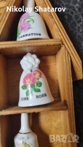 порцеланови звънчета , снимка 5 - Декорация за дома - 53962268