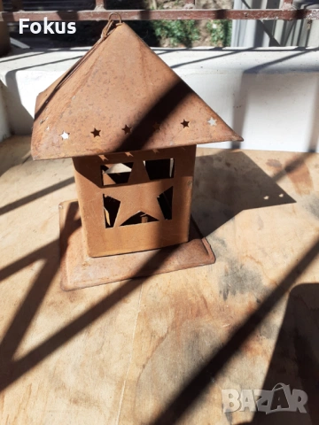 Фенер за свещ кандило лампа