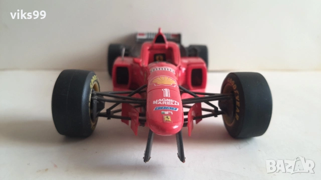 Ferrari F310 1996 Shell Schumacher - 1:20 - Maisto, снимка 7 - Колекции - 53768788