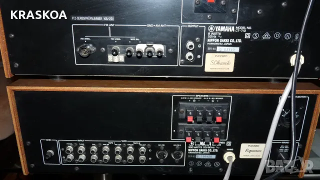 YAMAHA CA-610 & CT-710 & TC-511S, снимка 17 - Ресийвъри, усилватели, смесителни пултове - 47487364