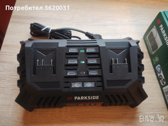 Двойно зарядно Parkside , снимка 4 - Други инструменти - 53111947
