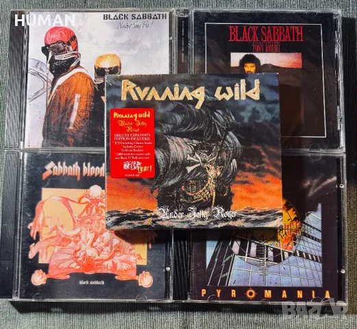 Black Sabbath - Running Wild - Def Leppard, снимка 1 - CD дискове - 47972613