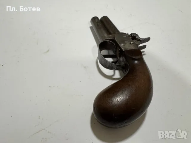 Рядък капсулен пистолет, снимка 7 - Антикварни и старинни предмети - 49896424