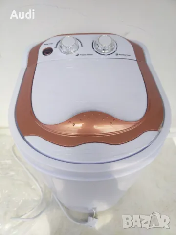 Преносима мини пералня с центрофуга. Капацитет 3кг пране  Мощност 250W, снимка 12 - Перални - 49769213