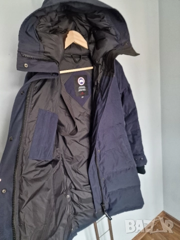 Страхотно дамско зимно яке парка CANADA GOOSE , модел Shelburne Down parka , размер XS / S, снимка 12 - Якета - 52290160