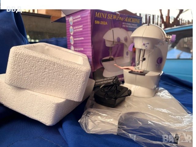 Малка електрическа шевна машина  , снимка 4 - Други машини и части - 53792849