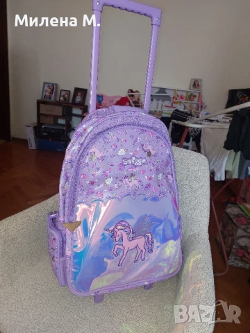 Smiggle раница със светещи колела, снимка 6 - Раници - 49155367