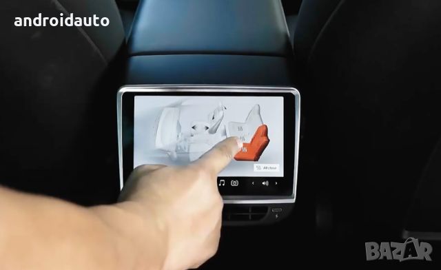  Tesla Model 3/Y Заден HeadUp Дисплей/AndroidAuto/Carplay, снимка 7 - Аксесоари и консумативи - 46392522