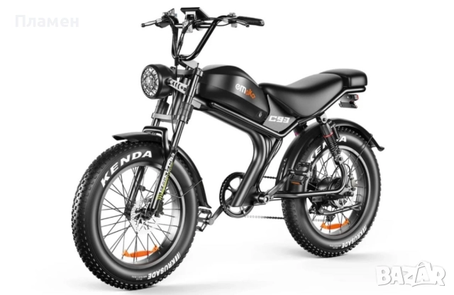 НОВО!! Електрически велосипед Emoko C93 1000W 48V20Ah 50 км. ч. 