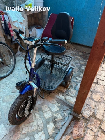 Електрическа триколка, снимка 2 - Инвалидни скутери - 53380113