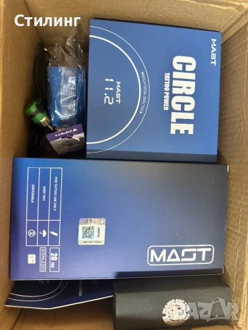 Професионална Mast машинка цял комплект за микропигментация,татооси , снимка 5 - Други - 53074122