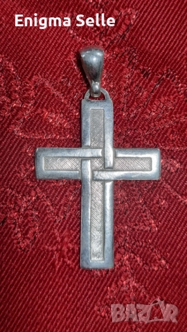 Сребърен кръст 925
