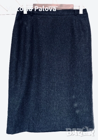 Елегантна вълнена midi пола - висок клас лукс за есента, снимка 11 - Поли - 52251062