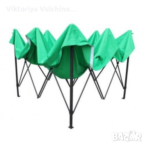 Сгъваема квадратна градинска шатра тип хармоника, снимка 10 - Градински мебели, декорация  - 46383785