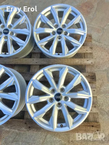 17 джанти 5х112 Audi А3 А4 А5 А6 A7 A8 Q2 Q3 Q5 5х112 Ауди А3 А4 А5 А6 А8 Оригинал, снимка 3 - Гуми и джанти - 50059065