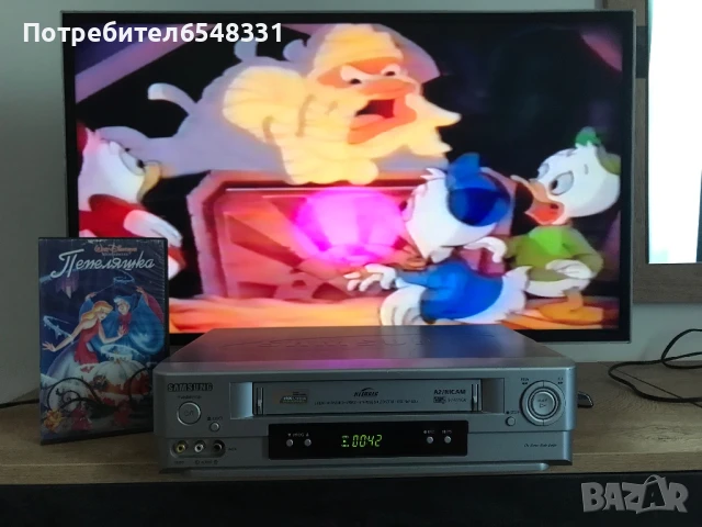 Видеокасета Патешки истории и Пепеляшка , снимка 12 - Анимации - 51101691