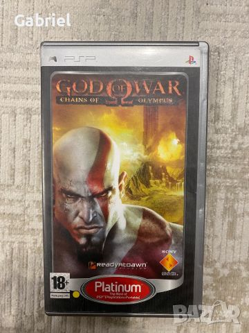 God of War Chains of Olympus PSP Platinum, снимка 1 - Игри за PlayStation - 46207203