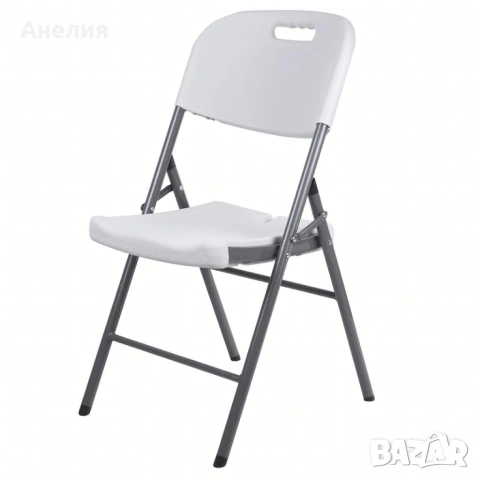 Комплект 4 броя сгъваеми кетъринг столове за градина и събития - удобни и издръжливи, снимка 7 - Столове - 53205770