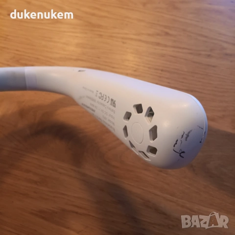 Преносим вентилатор за врат 9000 mAh, USB, 360° сгъваема глава, снимка 9 - Вентилатори - 53333314