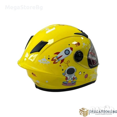 Детска каска 506 - размер S - Жълта, снимка 3 - Аксесоари и консумативи - 50526501