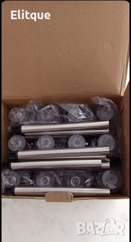 Комплект от 6 броя соларни градински LED лампи за алеи и зони, снимка 3 - Външни лампи - 53432786