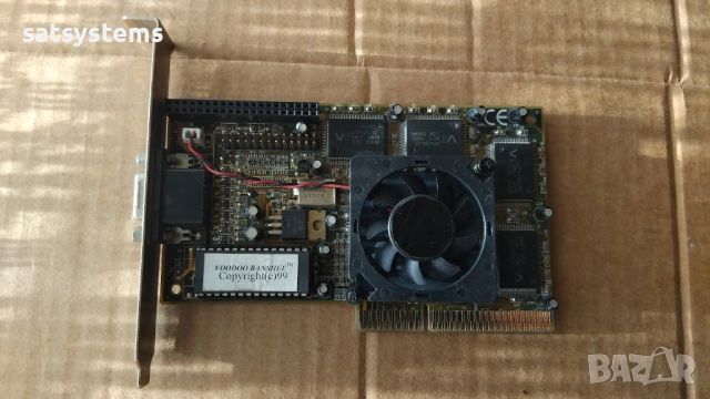 Графична карта 3Dfx Voodoo Banshee Axle Triple D 16MB SGRAM 128bit AGP