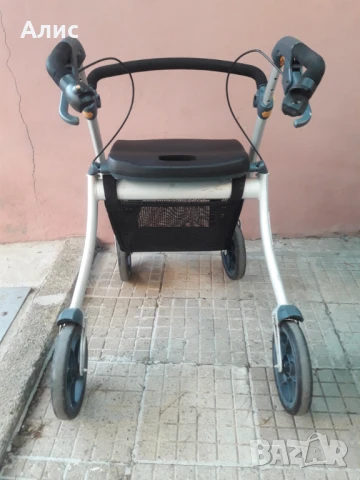 алуминиев ролатор, снимка 2 - Ролатори - 51232985