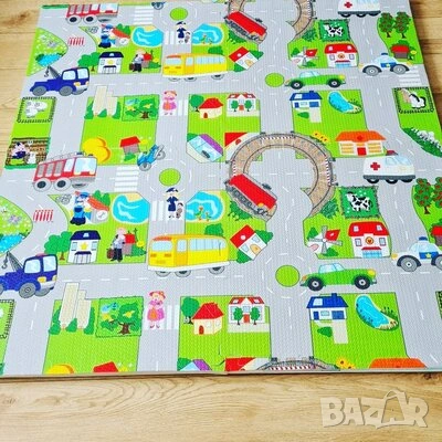 Мек пъзел за пода с картинки, идеален за занимателна дейност