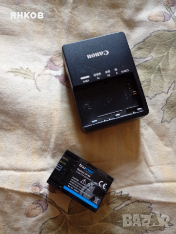 Оригинално зарядно с батерия за Canon.