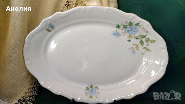 2 големи плата- Istanbul porcelain , снимка 4 - Чинии - 46687306