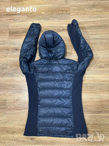 Висок клас дамско хибридно яке  Bergans of Norway MYRE Pertex 700cuin Down hubrid Jacket , M размер, снимка 8 - Якета - 54220110