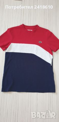 Lacoste Sport Pique Cotton Mens Size S ОРИГИНАЛ! Мъжка Тениска!, снимка 1 - Тениски - 46279601