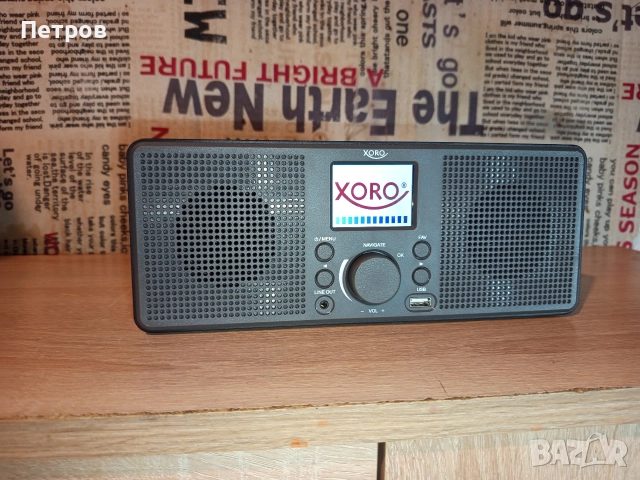 Интернет Радио" Xoro"HMT-420, снимка 2 - Радиокасетофони, транзистори - 52672628