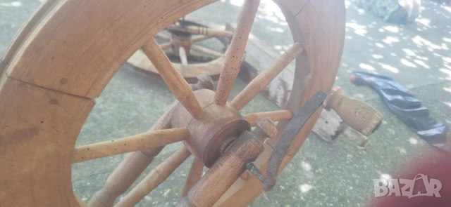 Два чакръка за предене, снимка 9 - Антикварни и старинни предмети - 50949277