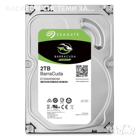 Твърд диск 2TB Seagate Barracuda - ST2000DM008