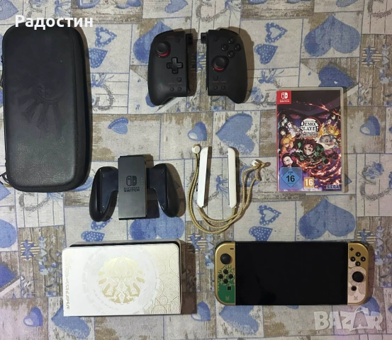 Nintendo Switch Oled Legends of Zelda ToTK edition