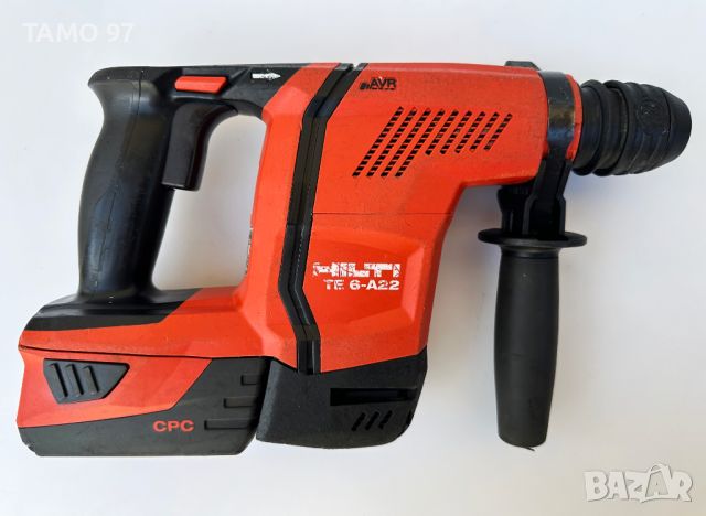 Hilti TE 6-A22 AVR - Акумулаторен безчетков перфоратор 2x22V 5.2Ah, снимка 3 - Други инструменти - 46408938