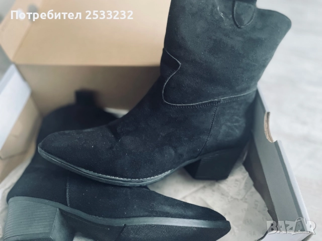 Дамски каубойски боти, снимка 3 - Дамски боти - 51550124