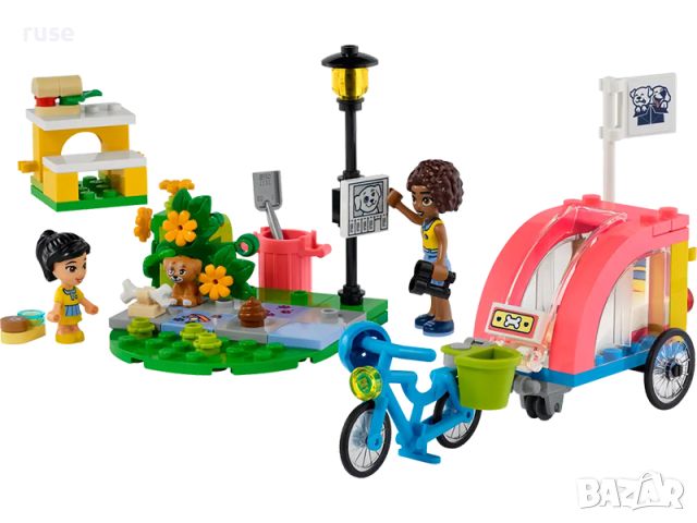 НОВИ! LEGO® Friends 41738 Велосипед за спасяване на кучета, снимка 2 - Конструктори - 45991214