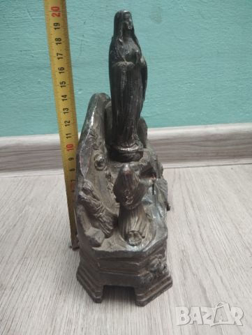Стара метална статуетка, снимка 2 - Други ценни предмети - 45494825