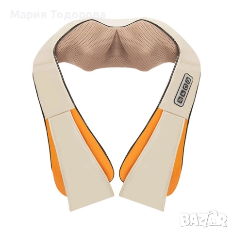 Шиацу масажор за врат и гръб , снимка 3 - Спортна екипировка - 52976469
