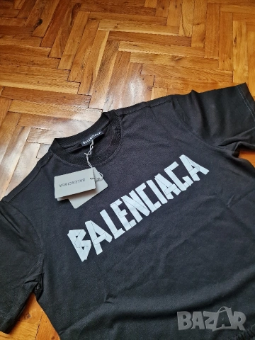 Страхотен мъжки екип къси панталони и тениска BALENCIAGA размер S M L XL 2XL , снимка 4 - Спортни дрехи, екипи - 53904289