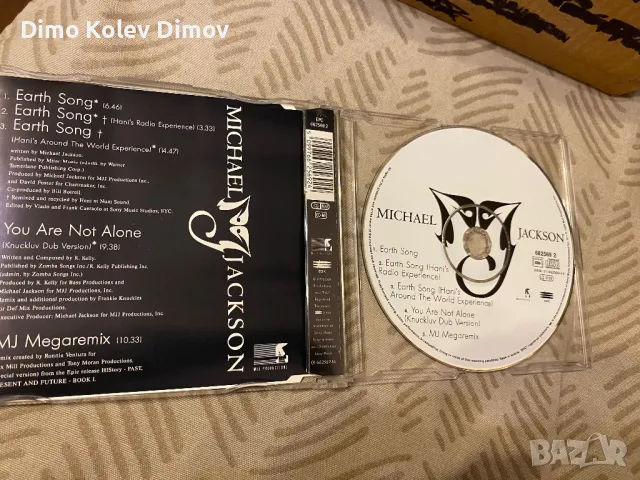 Michael Jackson “Earth Song” CD 5 Tracks, снимка 3 - CD дискове - 50241040