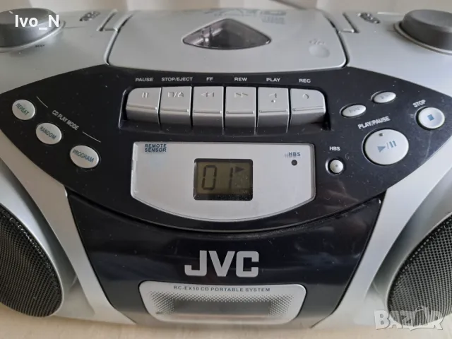 CD радиокасетофон JVC RC-EX10S., снимка 3 - Радиокасетофони, транзистори - 48313105