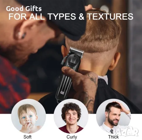 Професионална машинка за подстригване VGR V-282 – Прецизност и стил в едно, снимка 7 - Машинки за подстригване - 50384589