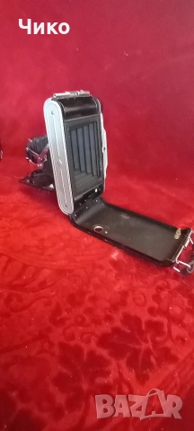 Английски мехов лентов фотоапарат Хорнет, снимка 8 - Антикварни и старинни предмети - 53776509